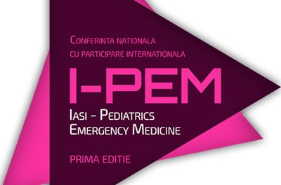 Conferința Națională cu participare internațională I-PEM (Iași – Pediatrics Emergency Medicine): 6 – 8 septembrie, Iași