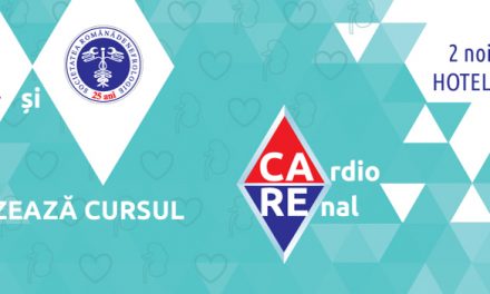 A doua editie a cursului CaRe – CardioRenal: 2 noiembrie, Iasi