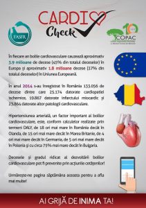 Campanie de informare despre afecțiunile cardiovasculare
