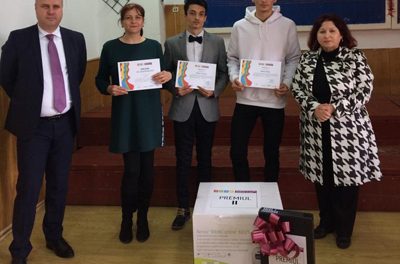 Premiile Programului ”Sănătos în Clasă. Sănătos Acasă” au ajuns la Focșani, la Colegiul Național Pedagogic ”Spiru Haret”