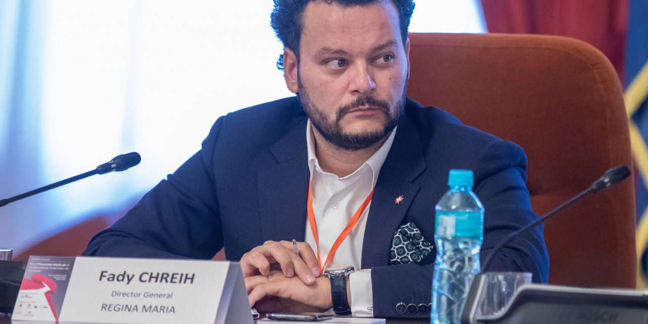 Fady Chreih, CEO, Rețeaua de sănătate REGINA MARIA: Nivelul de educație medicală este foarte scăzut, dar suntem pregătiți să ajutăm!