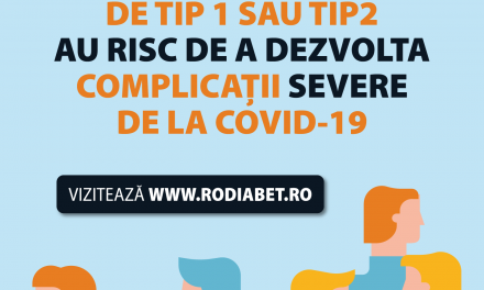Portalul RoDiabet.ro demarează o campanie publică de informare și educare a persoanelor cu diabet pe timpul pandemiei COVID -19