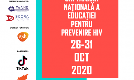 Se lansează în România SNEP HIV – Săptămâna Națională a Educației pentru prevenire HIV, 26-31 octombrie