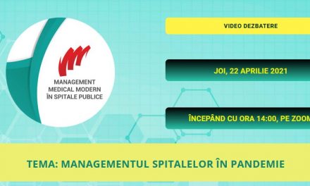 Comunitatea OSC – SpitalePublice: Pe 22 aprilie va avea loc webinarul „Managementul Spitalelor în Pandemie”