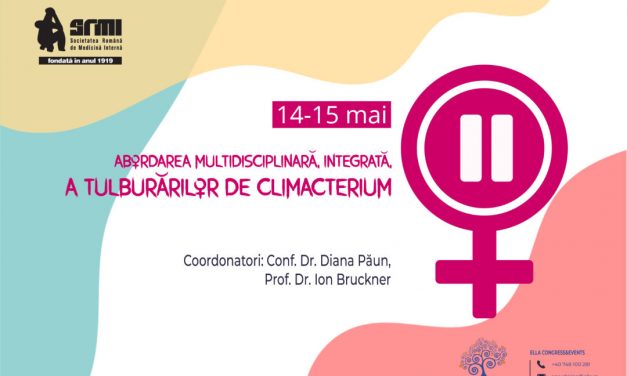 „Abordarea multidisciplinara, integrata, a tulburarilor de climacterium”, webinar, 14-15 mai 2021