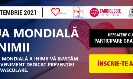 De Ziua Mondială a Inimii discutăm despre prevenția cardiovasculară la întâlnirea Comunității CardiologieModernă.ro