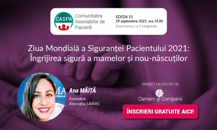 Ana Măiță, Asociația SAMAS: 25% dintre viitoarele mame din România nu văd un medic până în momentul nașterii