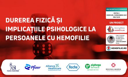 Comunitatea OSC Hemofilie.ro: Învățăm cum să gestionăm durerea și implicațiile sale psihologice