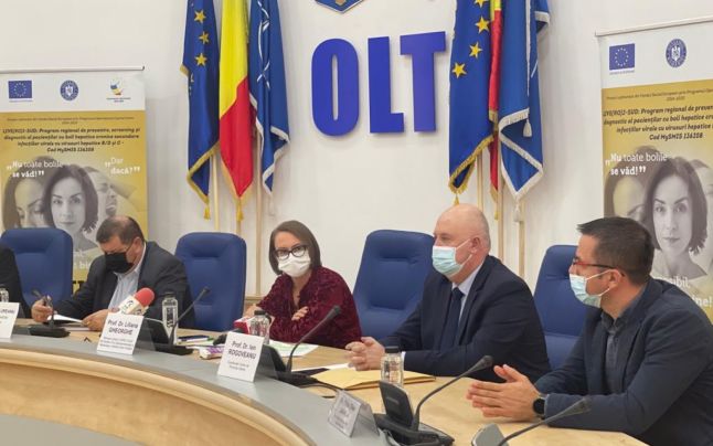 Program de screening pentru depistarea hepatitelor virale, lansat în judeţul Olt