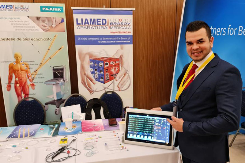 LIAMED, prezent la cel mai mare congres de anestezie regională din România