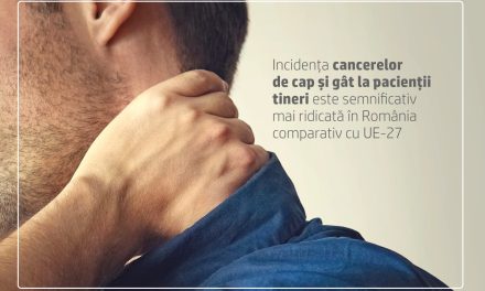 Incidența cancerelor de cap și gât la pacienții tineri este semnificativ mai ridicată în România comparativ cu UE-27