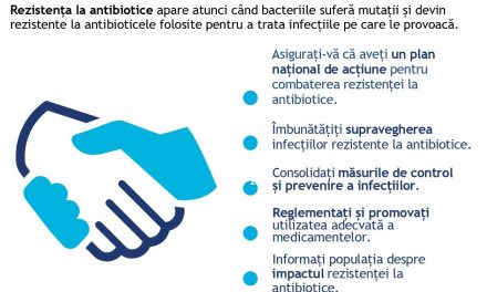 INFOGRAFIC: Lupta împotriva rezistenței la antimicrobiene și factorii de decizie politică