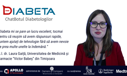 Ș.l. dr. Laura Gaiță: Tehnologia are un rol din ce în ce mai important în diabet