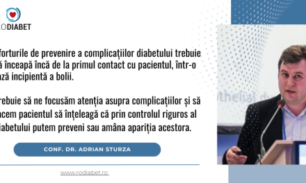 Conf. dr. Adrian Sturza: Stress-ul oxidativ și rolul său în diabetul zaharat