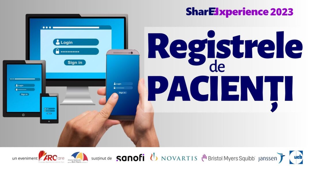 „Registrele de pacienți”, al treilea webinar din seria Share Experience 2023