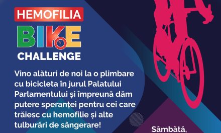Hemofilia Bike: invitația la solidaritate relocată pentru 31 mai 2025