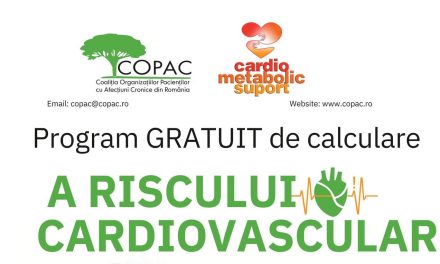 COPAC continuă programul CardioMetabolicSuport de evaluare a riscului cardiovascular