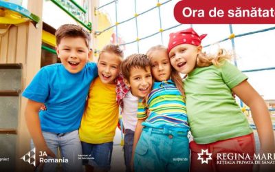 Rețeaua de sănătate REGINA MARIA și Junior Achievement (JA) România încheie a treia ediție a proiectului național „Ora de sănătate”