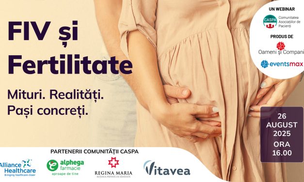 Înregistrarea webinarului „FIV și Fertilitate: Mituri. Realități. Pași concreți.” este acum disponibilă pe YouTube